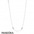 Women's Pandora Sparkling Arrows Necklace Jewelry