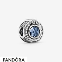 Women's Pandora Sparkling Blue Crown O Charm Jewelry Women's Pandora Sparkling Blue Crown O Charm Jewelry