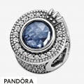 Women's Pandora Sparkling Blue Crown O Charm Jewelry