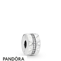 Women's Pandora Sparkling Jagged Lines Clip Jewelry Women's Pandora Sparkling Jagged Lines Clip Jewelry
