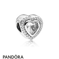 Women's Pandora Sparkling Love Heart Charm Jewelry Women's Pandora Sparkling Love Heart Charm Jewelry