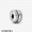 Women's Pandora Sparkling Pave Lines And Logo Cz Clip Jewelry