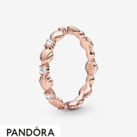 Women's Pandora Sparkling Seashell Band Cz Ring Jewelry Women's Pandora Sparkling Seashell Band Cz Ring Jewelry