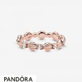 Women's Pandora Sparkling Seashell Band Cz Ring Jewelry