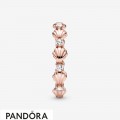 Women's Pandora Sparkling Seashell Band Cz Ring Jewelry