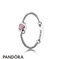 Women's Pandora Spirited Heart Ring Pink Cz Jewelry Women's Pandora Spirited Heart Ring Pink Cz Jewelry