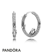 Women's Pandora Jewelry Spring Bird Earring Hoops Jewelry Women's Pandora Jewelry Spring Bird Earring Hoops Jewelry