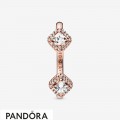 Women's Pandora Square Sparkle Open Cz Ring Jewelry