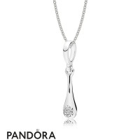 Women's Pandora Sterling Silver Modern Lovepods Necklace Set Jewelry Women's Pandora Sterling Silver Modern Lovepods Necklace Set Jewelry