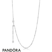 Women's Pandora Sterling Silver Necklace Chain Jewelry Women's Pandora Sterling Silver Necklace Chain Jewelry