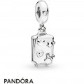 Women's Pandora Suitcase Hanging Charm Jewelry