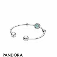 Women's Pandora Tanabata Cadeau Bleu Glace Brillant Bracelet Ouvert A Cordes Jewelry Women's Pandora Tanabata Cadeau Bleu Glace Brillant Bracelet Ouvert A Cordes Jewelry