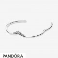 Women's Pandora Tiara Wishbone Open Bracelet Jewelry