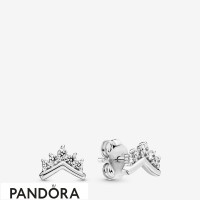 Women's Pandora Tiara Wishbone Stud Earrings Jewelry Women's Pandora Tiara Wishbone Stud Earrings Jewelry
