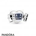 Women's Pandora Window Heart Charm Jewelry