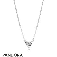Women's Pandora Winter Collection Heart Of Winter Necklace Jewelry Women's Pandora Winter Collection Heart Of Winter Necklace Jewelry