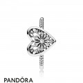 Pandora Winter Collection Heart Of Winter Ring Jewelry