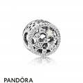 Pandora Winter Collection Illuminating Stars Charm Silver Enamel Jewelry