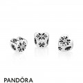 Pandora Winter Collection Snowflake Heart Charm Jewelry