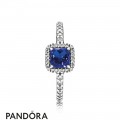 Pandora Winter Collection Timeless Elegance True Blue Crystal Jewelry