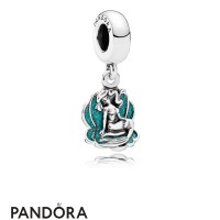 Pandora Disney Charms Ariel Sea Shell Pendant Charm Glittery Seafoam Green Enamel Jewelry Pandora Disney Charms Ariel Sea Shell Pendant Charm Glittery Seafoam Green Enamel Jewelry