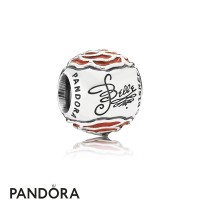 Pandora Disney Charms Belle's Enchanted Rose Charm Red Enamel Jewelry Pandora Disney Charms Belle's Enchanted Rose Charm Red Enamel Jewelry