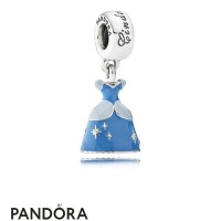 Pandora Disney Charms Cinderella's Dress Pendant Charm Mixed Enamel Jewelry Pandora Disney Charms Cinderella's Dress Pendant Charm Mixed Enamel Jewelry