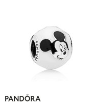 Pandora Disney Charms Expressive Mickey Charm White Black Enamel Jewelry Pandora Disney Charms Expressive Mickey Charm White Black Enamel Jewelry