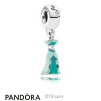 Pandora Disney Charms Jasmine's Dress Pendant Charm Mixed Enamel Jewelry Pandora Disney Charms Jasmine's Dress Pendant Charm Mixed Enamel Jewelry