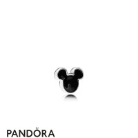 Pandora Disney Charms Mickey Icon Petite Charm Black Enamel Jewelry Pandora Disney Charms Mickey Icon Petite Charm Black Enamel Jewelry