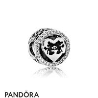 Pandora Disney Charms Mickey Minnie Love Charm Clear Cz Jewelry Pandora Disney Charms Mickey Minnie Love Charm Clear Cz Jewelry