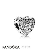 Pandora Disney Charms Mickey Minnie Sparkling Heart Jewelry Pandora Disney Charms Mickey Minnie Sparkling Heart Jewelry