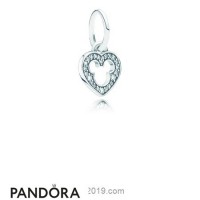 Pandora Disney Charms Mickey Silhouette Pendant Charm Clear Cz Jewelry Pandora Disney Charms Mickey Silhouette Pendant Charm Clear Cz Jewelry
