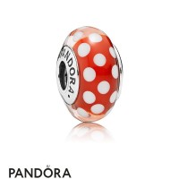 Pandora Disney Charms Minnie's Signature Look Charm Murano Glass Jewelry Pandora Disney Charms Minnie's Signature Look Charm Murano Glass Jewelry