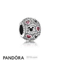 Pandora Disney Charms Sparkling Mickey Hearts Charm Clear Cz Jewelry Pandora Disney Charms Sparkling Mickey Hearts Charm Clear Cz Jewelry