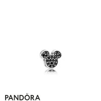 Pandora Disney Charms Sparkling Mickey Icon Petite Charm Black Crystal Jewelry Pandora Disney Charms Sparkling Mickey Icon Petite Charm Black Crystal Jewelry