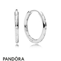 Pandora Earrings Droplets Hoop Earrings Jewelry