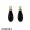 Pandora Earrings Intuition Earring Charms 14K Gold Black Onyx Jewelry