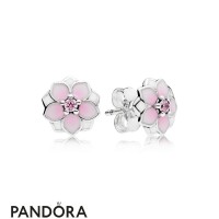 Pandora Earrings Magnolia Bloom Stud Earrings Pale Cerise Enamel Pink Cz Jewelry Pandora Earrings Magnolia Bloom Stud Earrings Pale Cerise Enamel Pink Cz Jewelry