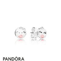 Women's Pandora Playful Wink Earring Studs Jewelry Women's Pandora Playful Wink Earring Studs Jewelry