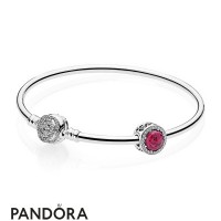 Pandora Disney Belle's Radiant Rose Bangle Set Jewelry Pandora Disney Belle's Radiant Rose Bangle Set Jewelry