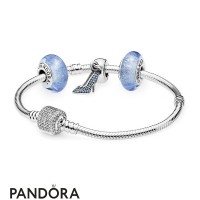 Women's Pandora Disney Cinderella's Slipper Bracelet Gift Set Jewelry Women's Pandora Disney Cinderella's Slipper Bracelet Gift Set Jewelry