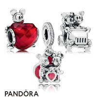 Women's Pandora Disney Mickey And Minnie Love Charm Pack Jewelry Women's Pandora Disney Mickey And Minnie Love Charm Pack Jewelry