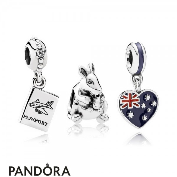 Faktisk Præferencebehandling foragte Women's Pandora Escape To Australia Charm Set Jewelry-Pandora Charm Shop