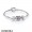 Women's Pandora January Signature Heart Birthstone Charm Bracelet Set Jewelry