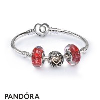 Women's Pandora Loving Circle Openwork Charm Bracelet Set Jewelry Women's Pandora Loving Circle Openwork Charm Bracelet Set Jewelry