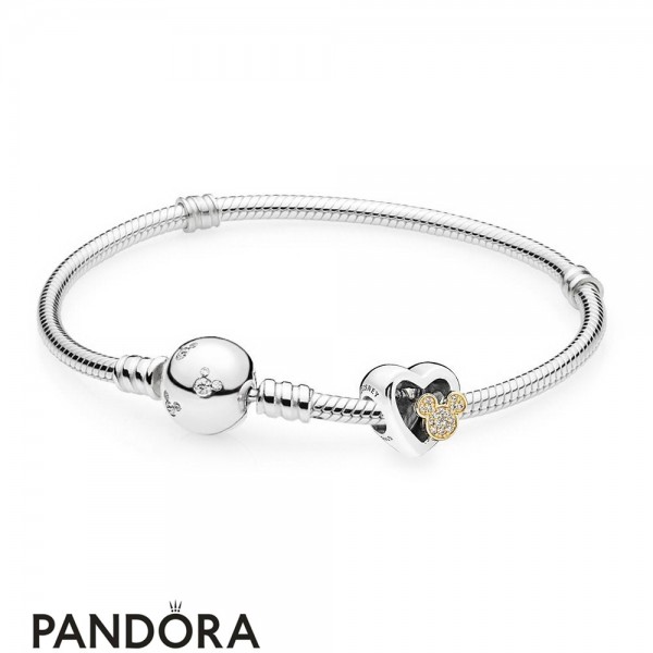 Women's Pandora Mickey And Minnie Love Icons Bracelet Jewelry