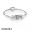 Women's Pandora October Signature Heart Birthstone Charm Bracelet Set Jewelry