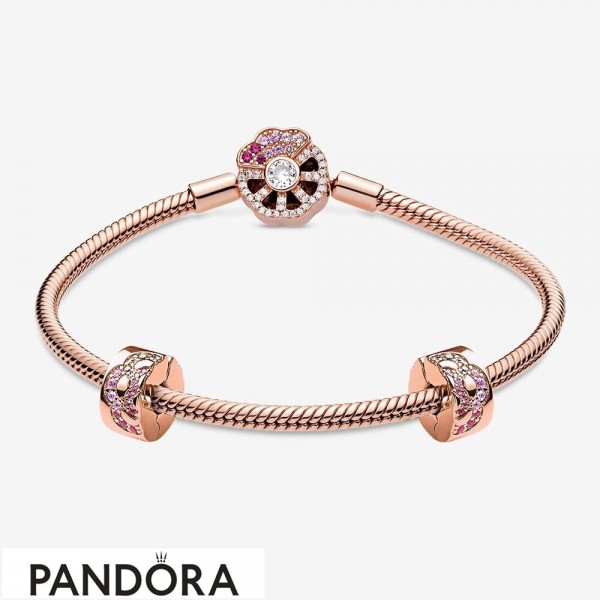 Pandora Women's Rose Clasp Bracelet