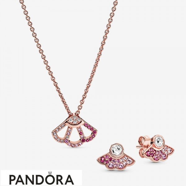 Love Necklace & Earrings Gift Set
